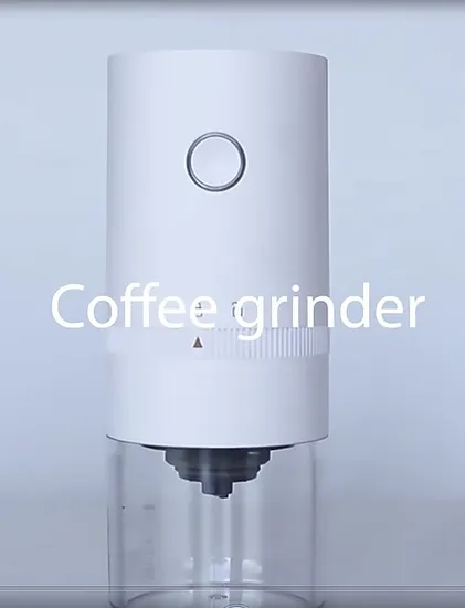 Portable USB Rechargeable Electric Conical Burr Coffee Bean Grinder Coffee Mill for Kitchen 
