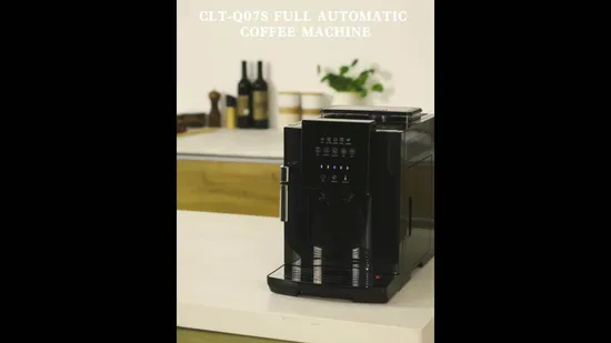 Hot Selling Espresso Cappuccino Hot Water Latte Fully Automatic Coffee Maker Machine 